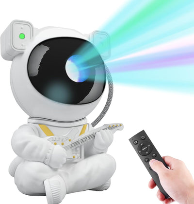 Everrd™ Galaxy Projector, Tiktok Astronaut Nebula Night Lights, Remote Control Timing and 360°Rotation Magnetic Head,Star Lights for Bedroom,Gaming Room Decor - EVERRD USA