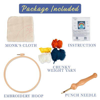 Easy Punch Needle Embroidery Expert Kit - EVERRD USA