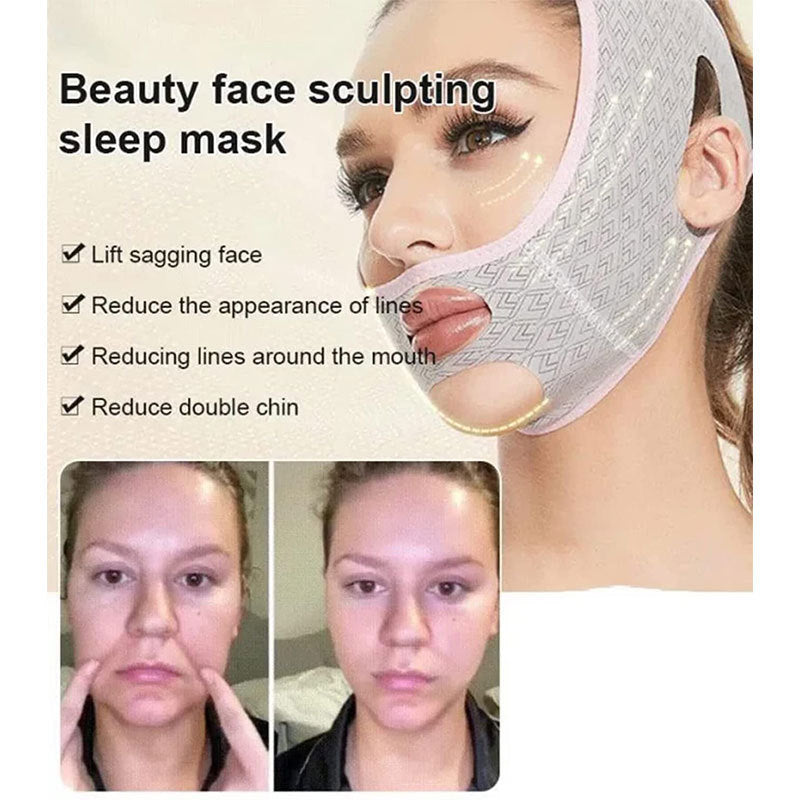 Facial Face Support Tool Non-thin Face Carving Lifting Mask Non-thin Face Bandage - EVERRD USA