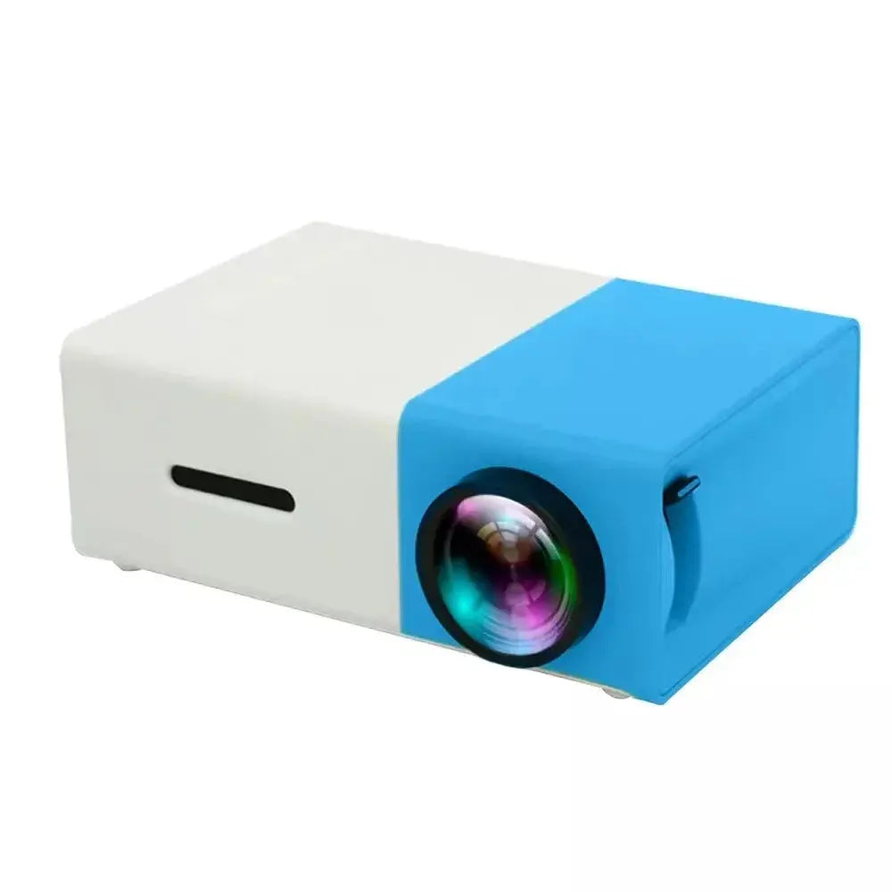 "Movie Magic™ On-the-Go: YG300 Portable Mini Movie Projector Everrd