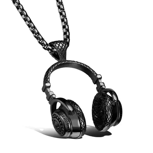 Everrd™ DJ Headphone Pendant Necklace for Men - EVERRD USA