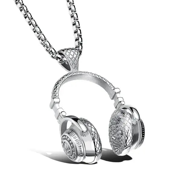 Everrd™ DJ Headphone Pendant Necklace for Men - EVERRD USA