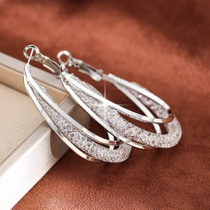 Lymphatic fashion Oval Earrings（Limited Time Discount 🔥 Last Day） - EVERRD USA