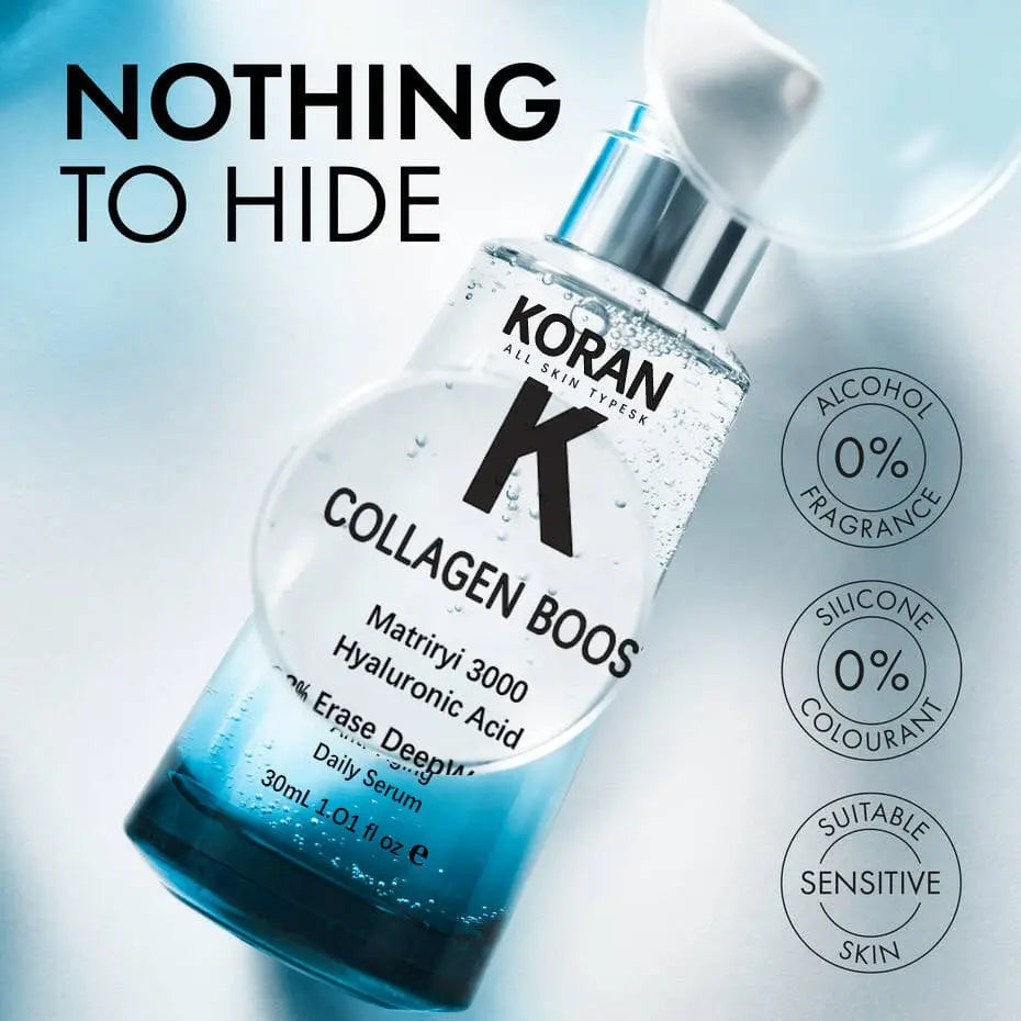 KORAN™ Advanced Collagen Boost Anti Aging Serum( Limited time discount Last 30 minutes) - EVERRD USA