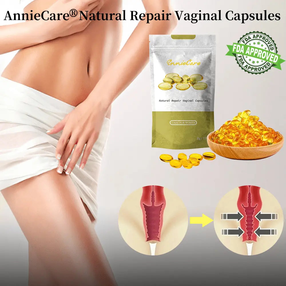 AnnieCare® Instant Itching Stopper & Detox and Slimming & Firming Repair & Pink and Tender Natural Capsules Pro - EVERRD USA