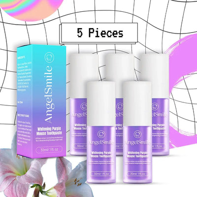 AngelSmile™ Color-Correcting Purple Mousse Toothpaste - EVERRD USA