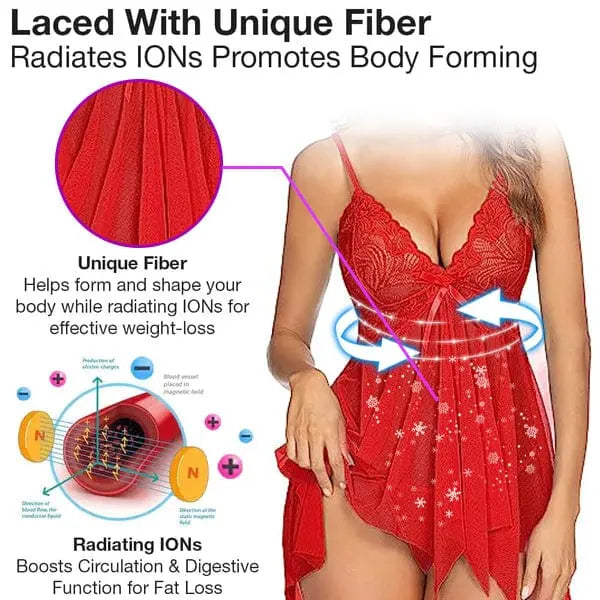Ice silk Ion Fiber Shaping Nightgown - EVERRD USA