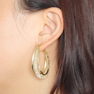 Lymphatic fashion Oval Earrings（Limited Time Discount 🔥 Last Day） - EVERRD USA
