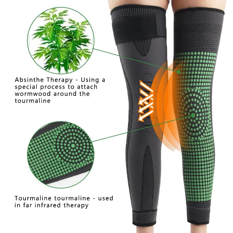 49% Off-Tourmaline acupressure self-heating shaping knee sleeve - EVERRD USA