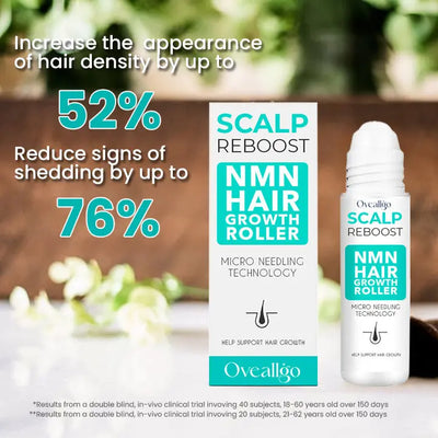 Oveallgo™ ScalpReboost Ultra NMN Hair Growth Roller - EVERRD USA
