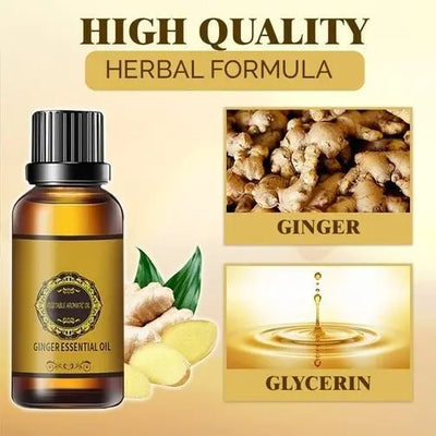 Belly Drainage Ginger Oil - BUY 1 GET 1 FREE - EVERRD USA