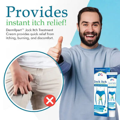 DermXpert™ Jock Itch Treatment Cream - EVERRD USA