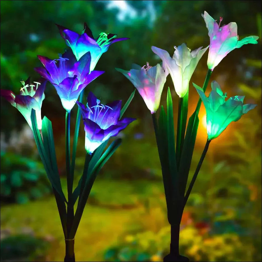 Solar Solar Powered LED Lily Fairy Lights - EVERRD USA